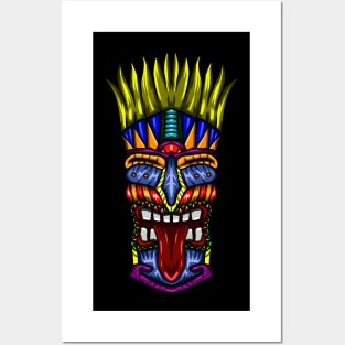 Mexican Tribal Totem Posters and Art